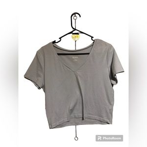 WILD FABLE | light blue crop top